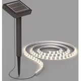 ChiliTec Solar LED-Strip, 3 m, IP44, 3000 K, warmweiß