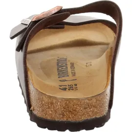 Birkenstock Arizona Birko-Flor schmal dunkelbraun 40