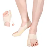 Wisebom Hallux Valgus Korrektur Unisex, 1 Paar Ballenzehen Korrektor Weich Zehen Valgus Socken Bandage, Zehentrenner Hallux Valgus Schiene Schutz für Schmerzlinderung (M)