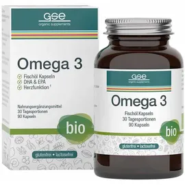 GSE Omega 3 Fischöl 750 mg Kapseln 90 St.