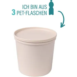 awave® Frischhaltedose rund beige 0,5 l