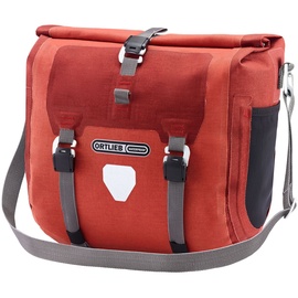 Ortlieb Plus Handlebar-Pack Bike Bag 11L Salsa-Dark Chili