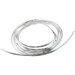 Abdeckschlauch Schweißnaht Tank chromfarbenes Plastik 10mm (5 Meter Rolle)