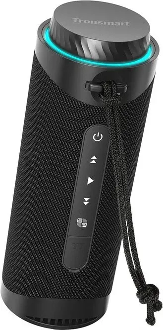 Tronsmart T7 30W IPX7 360° Surround-Sound Bluetooth-Lautsprecher, tragbar, Schwarz