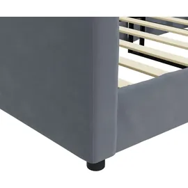 vidaXL Tagesbett 80 x 200 cm Dunkelgrau