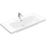Villeroy & Boch Subway 3.0 Schrankwaschtisch 1000 x 470 mm, 1 Hahnloch/mit Überlauf, Weiß Alpin Ceramicplus
