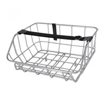 Basil Fahrradkorb Portland chrom 43x36x22 cm