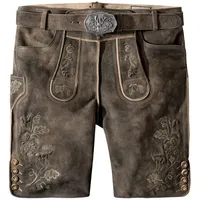 Stockerpoint Trachtenlederhose Bastian grau 52