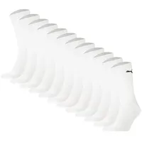 Puma Socken Unisex 12er Pack Bequem sitzend WEISS|WEISS 43-46
