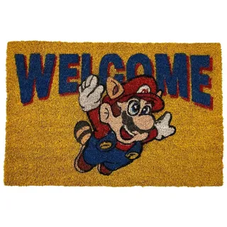 Pyramid Nintendo Super Mario - Fußmatte 'Welcome' - Bunt