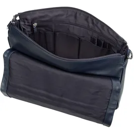 LEONHARD HEYDEN Montreal Messenger Leder 36 cm blau