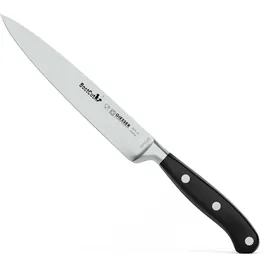 Giesser BestCut Tranchiermesser 15 cm Schwarz geschmiedet spülmaschinengeeignet rostfrei