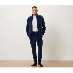 Tchibo - Nicki-Homewear-Anzug - Herren - Gr. L - dunkelblau