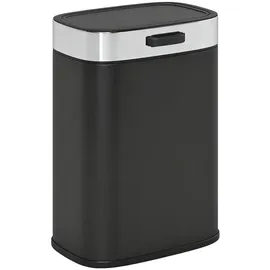 Homcom Mülleimer 5 l Schwarz