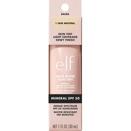 e.l.f. Cosmetics Halo Glow Skin Tint LSF 50 fair neutral 30 ml