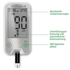 Medisana MediTouch 2 connect mmol/l
