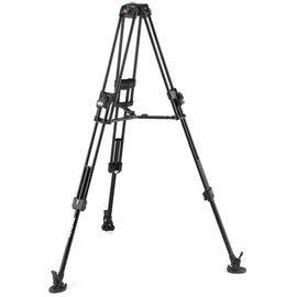 Manfrotto Nitrotech 608 & Alu Fast Doppelrohr-Stativ
