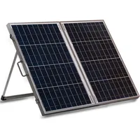 12V Solarkoffer 2x40W Laderegler 10A Solar Modul Zelle 80W Solarpanel Wohnmobil