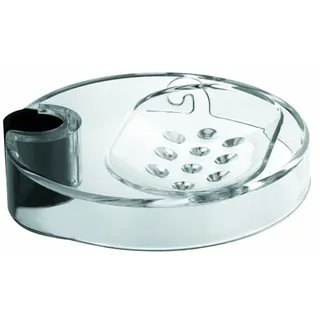 Kludi Logo Seifenschale 6110121-00 transparent, für Wandstange
