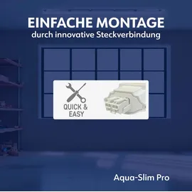 Müller-Licht LED-Feuchtraumleuchte Aqua-Slim Pro, 36W, 5760lm, 4000K, IP65
