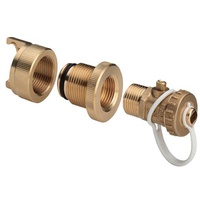 Viega Sanpress inox forcing plug 18 mm brass