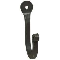 Chic Antique Eisen Haken geschwungen, schwarz