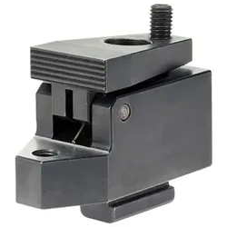 Niederzugspanner, ohne Hebel, mit Auflage/mit ebener Spannbacke | Nutennennmaß=18 mm / d1=M16 | 23210.0571