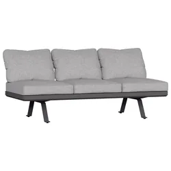 Zebra 3-Sitzer Loungeelement SKY - B/H/T ca. 207,00x78,00x70,00