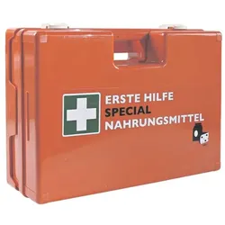 Franz Mensch Verbandkasten »Double« orange zzgl. Erweiterung Lebensmittel orange, 34x12x24 cm