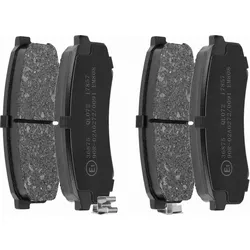 f.becker_line Bremsbelagsatz, Scheibenbremse hinten rechts links  für MITSUBISHI LEXUS TOYOTA 04465-60010 04466-60010 4605-A458 10411648