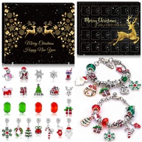 Adventskalender Schmuck, Adventskalender 2024 Mädchen Kinder, Adventskalender Mädchen 24 Bastelset Weihnachten, Geschenke für Mädchen 4-13 Jahre,Weihnachtsgeschenke für Kinder Adventskalender Füllung