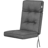 Bjird Hochlehnerauflage 120 x 50 x 8 cm grau 1 St.