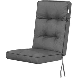 Bjird Hochlehnerauflage 120 x 50 x 8 cm grau 1 St.