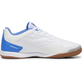 Puma Pressing Fussballschuhe Herren weiss 43 - Blau/Schwarz/Weiß - 43