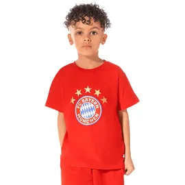 FC Bayern München I T-Shirt Essential I Kinder I Rot I 152 - 152
