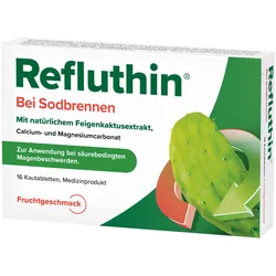 Refluthin bei Sodbrennen Kautabletten Fruchtgeschmack