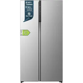 Homex CFBSN5441C-S Multi Door (544 l, 1786 mm hoch, Silber)