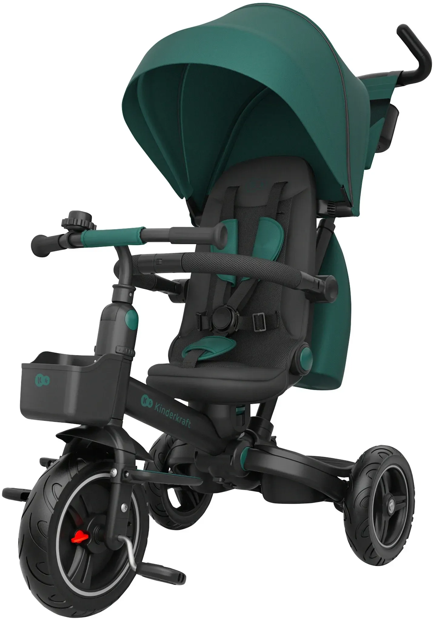 Kinderkraft Dreirad SPINSTEP 2 PLUS, gruen