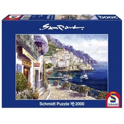 Schmidt Spiele - Erwachsenenpuzzle - Amalfi am Nachmittag, 2000 Teile