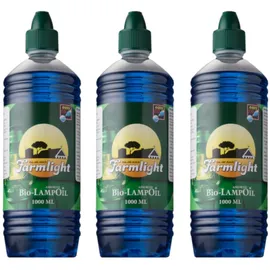 moritz 3 Liter Bio Lampenöl blau farbig für Öllampen Bambusfackeln Gartenfackel und Wandfackeln