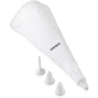 Leifheit Spritzbeutel-Set inkl. 4 Tüllen, aus spezial beschichteter Baumwolle,