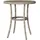 vidaXL Bistro-Set 3-tlg. Hellgrau