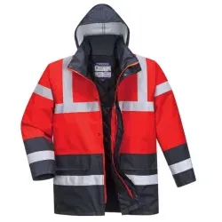 PORTWEST® Warnschutz Winterjacke S471 1 Winterjacke, Größe XL