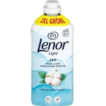 Lenor Light FRISCHE BAUMWOLLBLÜTE Weichspüler flüssig, 1,827 l