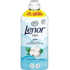 Lenor Light FRISCHE BAUMWOLLBLÜTE Weichspüler flüssig, 1,827 l