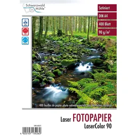 Schwarzwald Mühle Laserdrucker Papier: "LaserColor 90" 90 g/m2 A4 400 Blatt