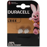 Duracell LR44, V13GA, GPA76, 82, LR1154, 357A, 2er Pack