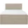 Home Affaire Boxbett HOME AFFAIRE "Ovalo", beige (beige, creme), B:154cm L:210cm, Komplettbetten, Boxspringbett, wahlweise mit Bettkasten, in H2, H3 & H4 erhältilich, Topseller