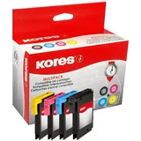 KORES G1523KIT kompatible Tintenpatronen für Brother