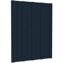 vidaXL Dachpaneel 12 Stk. Anthrazit 60 x 45 cm Verzinkter Stahl